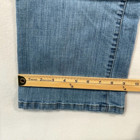 Levis 515 Bootcut Jeans Womens Size 14 Light Blue High Rise - Picture 13 of 15